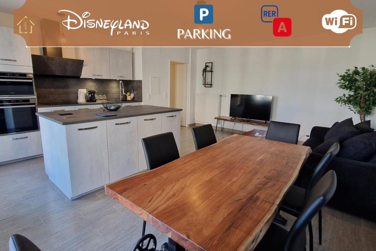 Appartement Chic Gold - 5Min Disneyland Серри Экстерьер фото
